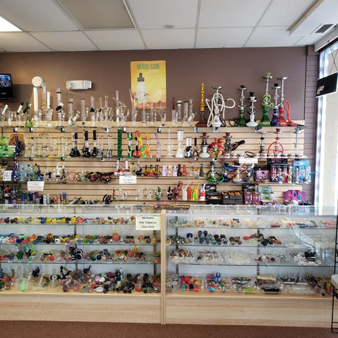 A variety of toys and items displayed in a store.