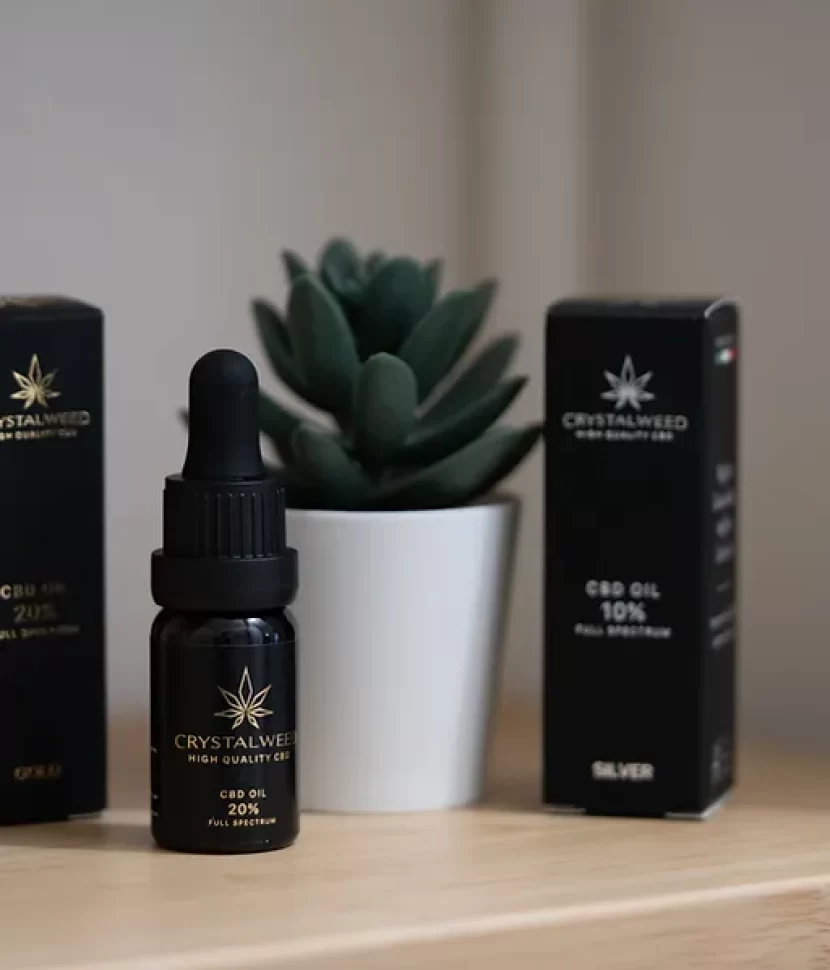 CBD oil for sale - a bottle of CBD oil with a label indicating its availability for purchase